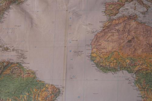 Karte Atlantischer Ozean